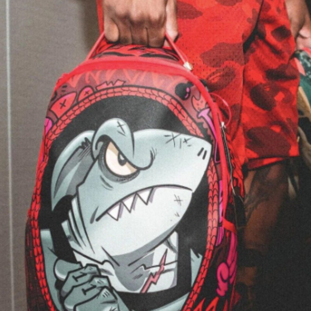 Sprayground Reef (Shareef O'Neal) Shark Backpack DLXV Limited Edition - Picture 6 of 6